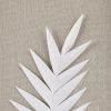 Framed Rice Paper Palm Leaves 3-piece Shadowbox Wall Decor Set