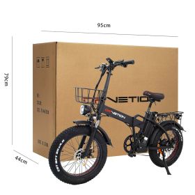 Fashion Simple Electric Bicycle (Option: Black-20AH)