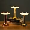 Dumbbell rechargeable table lamp  outdoor small night light creative dining table hotel bar table lamp decorative table lamp